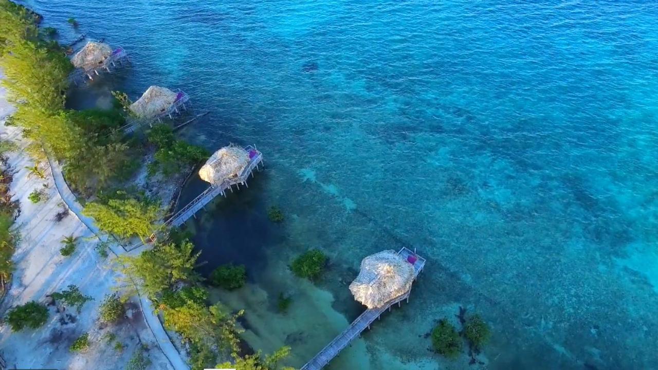 Thatch Caye Resort A Muy'Ono Resort ホプキンズ エクステリア 写真