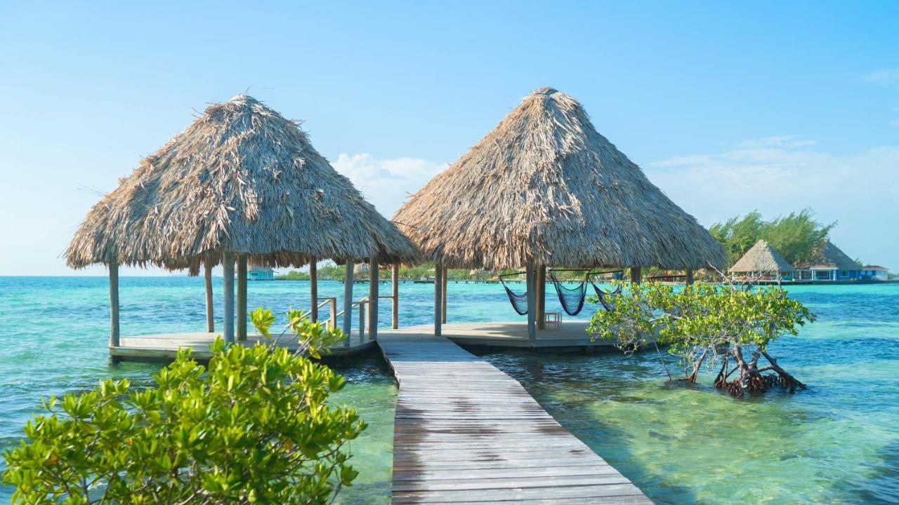 Thatch Caye Resort A Muy'Ono Resort ホプキンズ エクステリア 写真