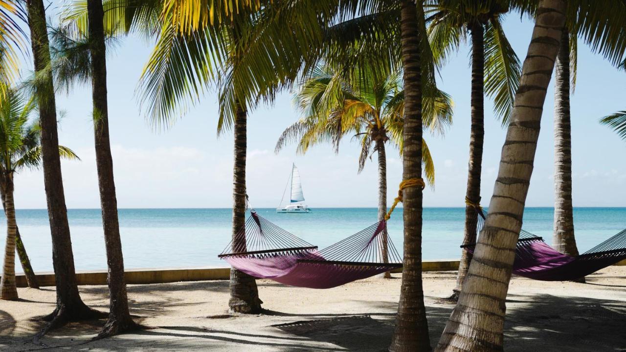 Thatch Caye Resort A Muy'Ono Resort ホプキンズ エクステリア 写真
