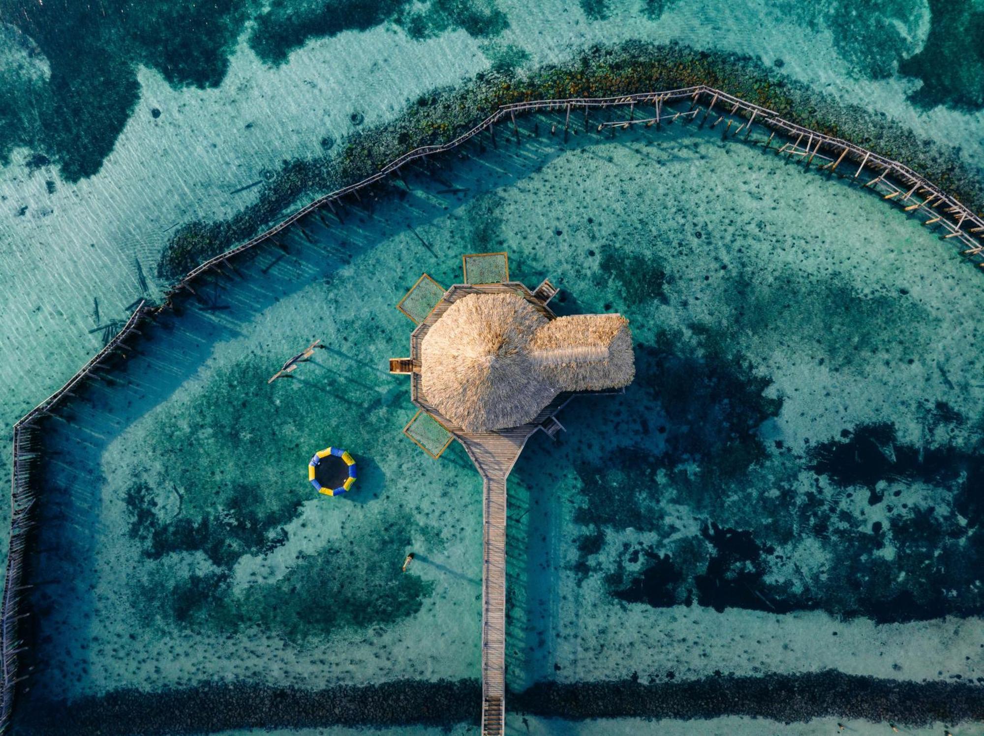 Thatch Caye Resort A Muy'Ono Resort ホプキンズ エクステリア 写真