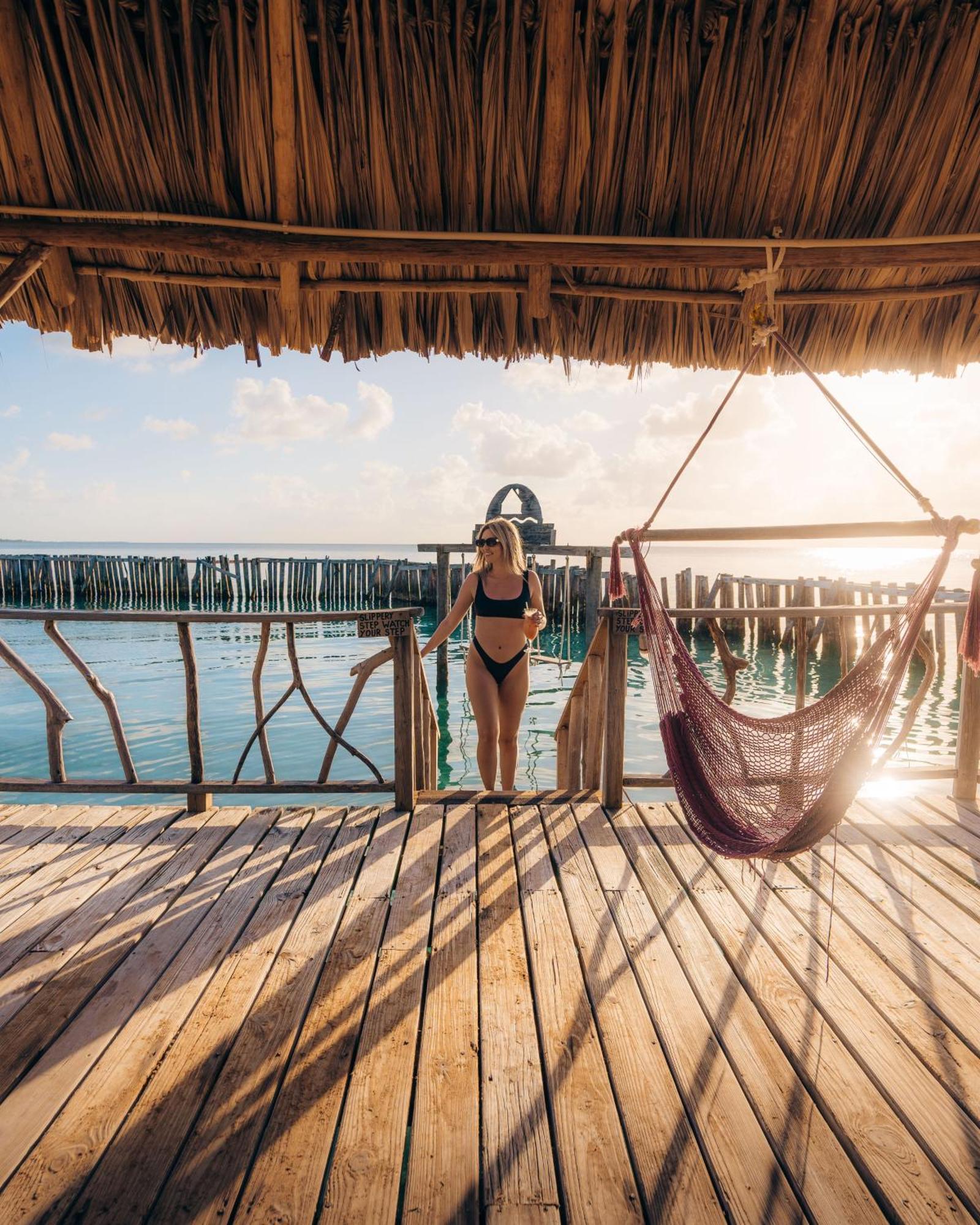 Thatch Caye Resort A Muy'Ono Resort ホプキンズ エクステリア 写真