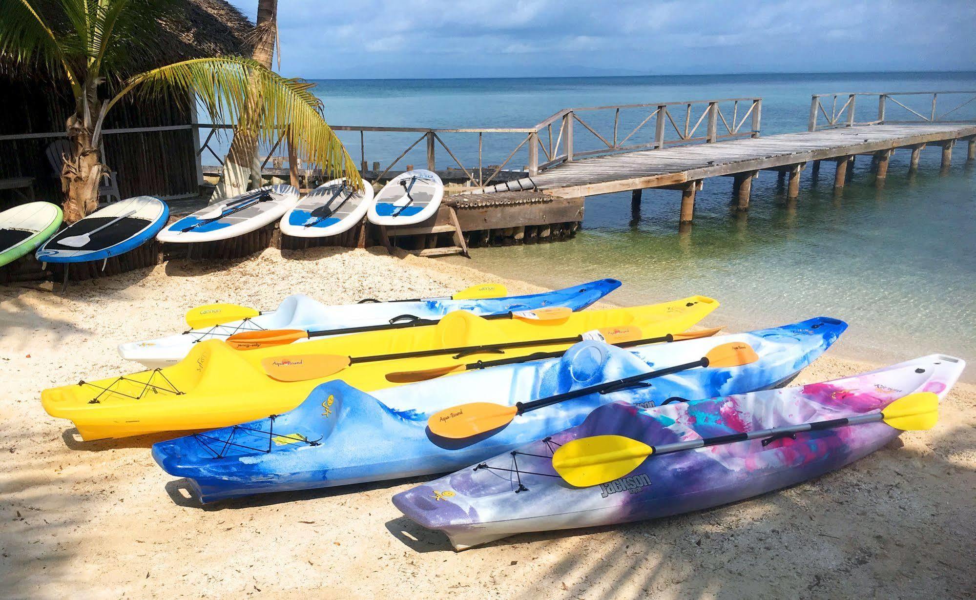 Thatch Caye Resort A Muy'Ono Resort ホプキンズ エクステリア 写真