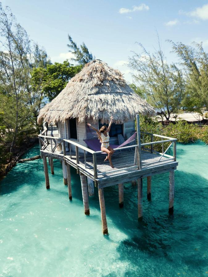 Thatch Caye Resort A Muy'Ono Resort ホプキンズ エクステリア 写真